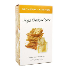 STONEWALL CRACKERS AGED CHEDDR BEER 125g