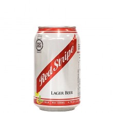 RED STRIPE CAN 330ml