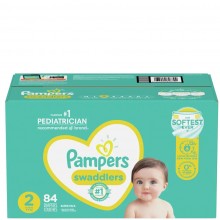 PAMPERS SWADDLERS #2 84s