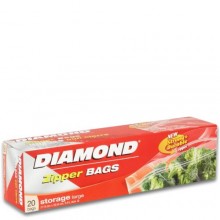 DIAMOND STORAGE BAGS LARGE 20s