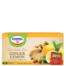 KENDEL TEA GINGER LEMON 20s