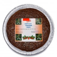 SUMPTUOUS CHRISTMAS CAKE 7in