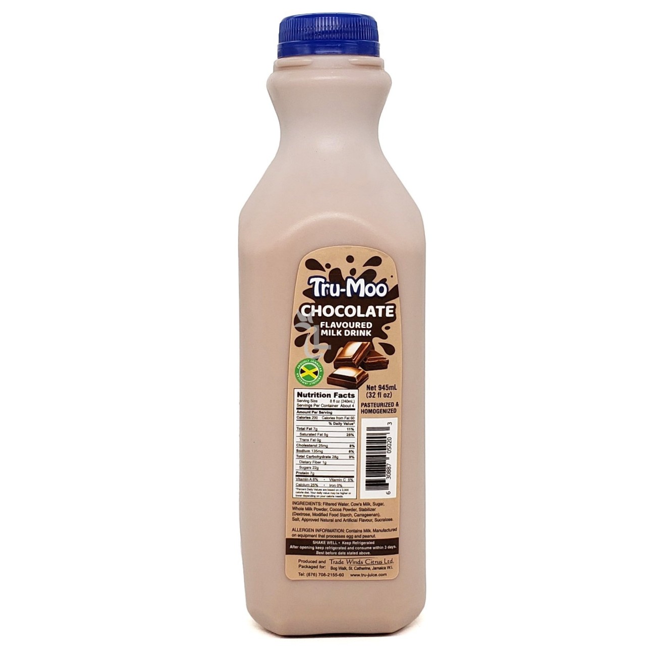 33 Trumoo Chocolate Milk Nutrition Label - Label Design Ideas