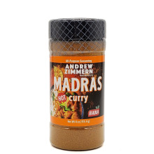 ANDREW ZIMMERN MADRAS CURRY HOT 4oz