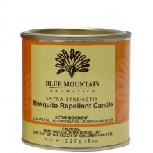 BLUE MT MOSQUITO CANDLE EXTRA STRNG 8oz