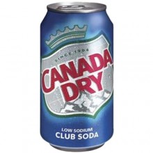 CANADA DRY CLUB SODA 355ml