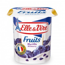 ELLE & VIRE FRUITS BLUEBERRY 125g