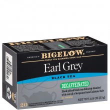 BIGELOW TEA EARL GREY BLACK DECAF 20s
