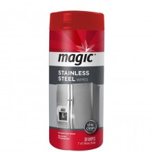 MAGIC STAINLESS STEEL WIPES 30s