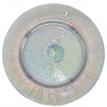 LIFE ART CHARGER PLATE SILVER 1ct