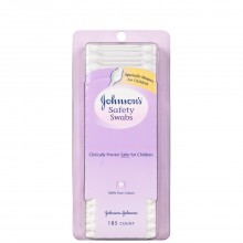 JOHNSONS SAFETY SWABS 185s