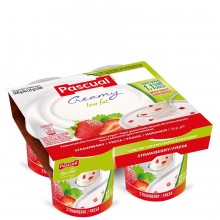 PASCUAL LOW FAT STRAWBERRY 4x125g