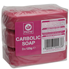 FITZROY CARBOLIC SOAP 3x125g