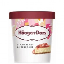 HAAGEN DAZS STRAWBERRY CHEESE CAKE 473ml