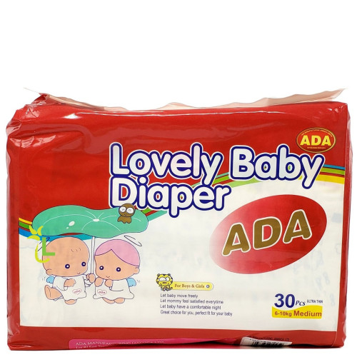 ADA BABY DIAPER MED 26s