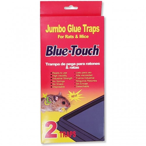 BLUE TOUCH MOUSE TRAPS JUMBO 2s