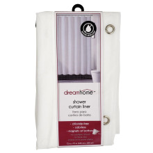 DREAM HOME SHOWER CURTAIN LINER 1ct