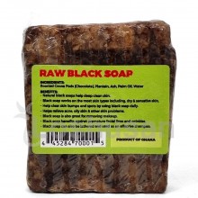 RAW BLACK SOAP 1ct