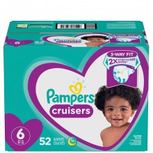 PAMPERS CRUISERS SUPER #6 52s