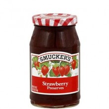 SMUCKERS PRESERVES STRAWBERRY 510g