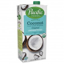 Pacific Foods Organic Coconut Unsweetened Original Plant-Based Beverage 32oz