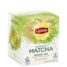 LIPTON TEA GREEN MATCHA GINGER 15s