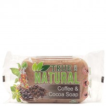 TRUE & NAT SOAP COFFEE & COCOA 4oz