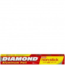 DIAMOND ALUMINUM FOIL NON-STICK 16sqft