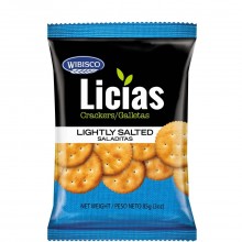 WIBISCO LICIAS CRACKERS LIGHT SALTED 85g