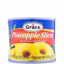 GRACE PINEAPPLE SLICES IN SYRUP 10oz