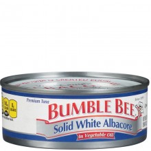 BUMBLE BEE SOLID ALBACORE OIL 142g
