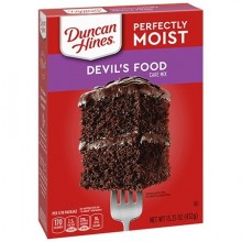 DUNCAN HINES CAKE DEVILS FOOD 15.25oz