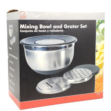 CHEF CRAFT MIXING BOWL W/GRATER 1ct