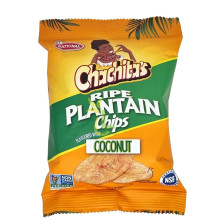 CHACHITAS PLANTAIN CHIPS RIPE COCONT 40g