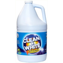 CLEAN & WHITE BLEACH 3.78L