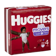 HUGGIES LITTLE MOVERS #4 22s