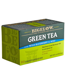 BIGELOW TEA GREEN BLUEBERRY ACAI 20s