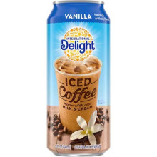 INTL DELIGHT ICED COFFEE VANILLA 15oz