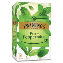 TWININGS TEA PURE PEPPERMINT 20s