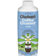 CHOBANI COFFEE CREAMER VANILLA 24oz