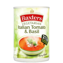 BAXTERS SOUP TOMATO BASIL GF 400g