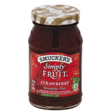 SMUCKERS SIMPLY FRT STRAWBERRY 285g