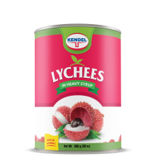 KENDEL LYCHEES HEAVY SYRUP 565g