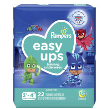 PAMPERS EASY UPS BOYS 3T-4T 22s
