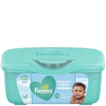 PAMPERS WIPES COMPLETE CLEAN TUB 72s