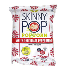 SKINNY POP WHITE CHOC PEPPERMINT 23g