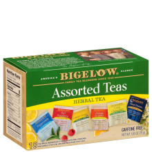BIGELOW TEA HERB CAFFINE FREE ASSORT 18s