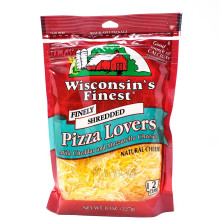 WISCONSIN FINEST SHRED PIZZA LOVERS 8oz