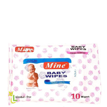MINE BABY WIPES 10s