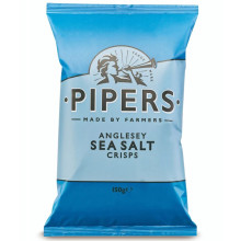 PIPERS CRISPS SEA SALT 150g